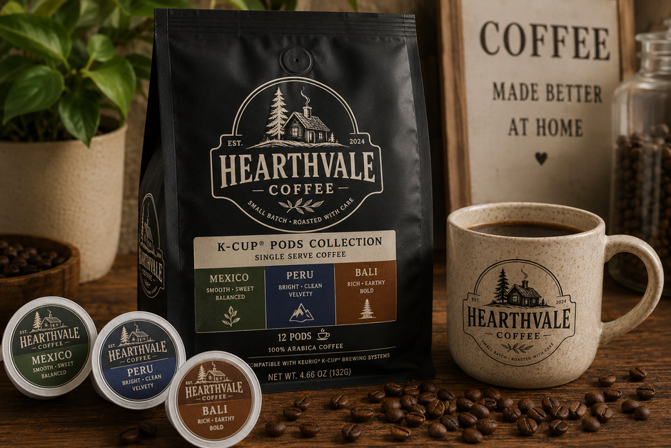 Hearthvale Coffee Kcup collection