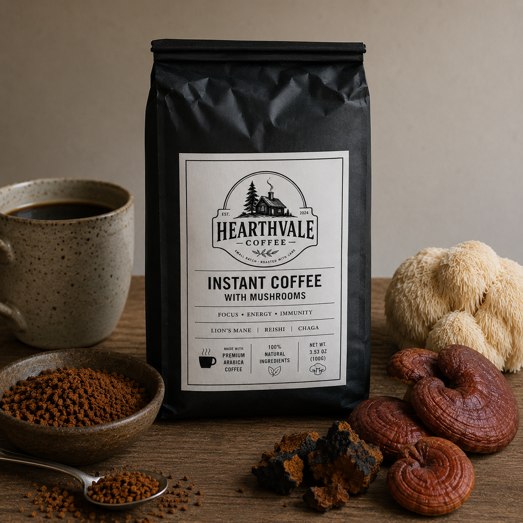 image Instant Coffee with Mushroom